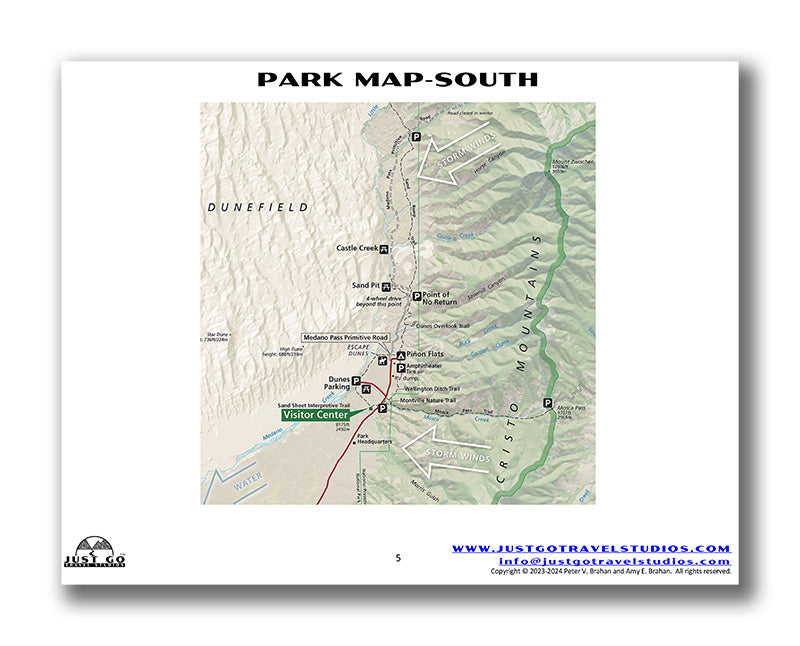 Great Sand Dunes National Park Itinerary (Digital Download)