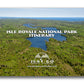 Isle Royale National Park Itinerary (Digital Download)