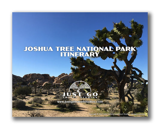 Joshua Tree National Park Itinerary (Digital Download)
