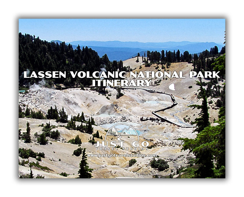 Lassen Volcanic National Park Itinerary (Digital Download)