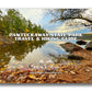 Pawtuckaway State Park Itinerary (Digital Download)