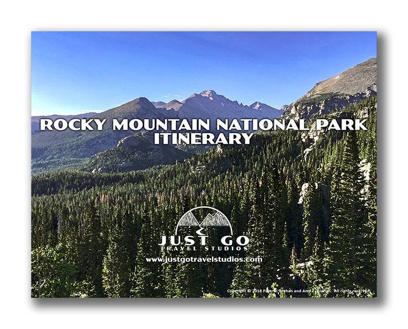 Rocky Mountain National Park Itinerary (Digital Download)