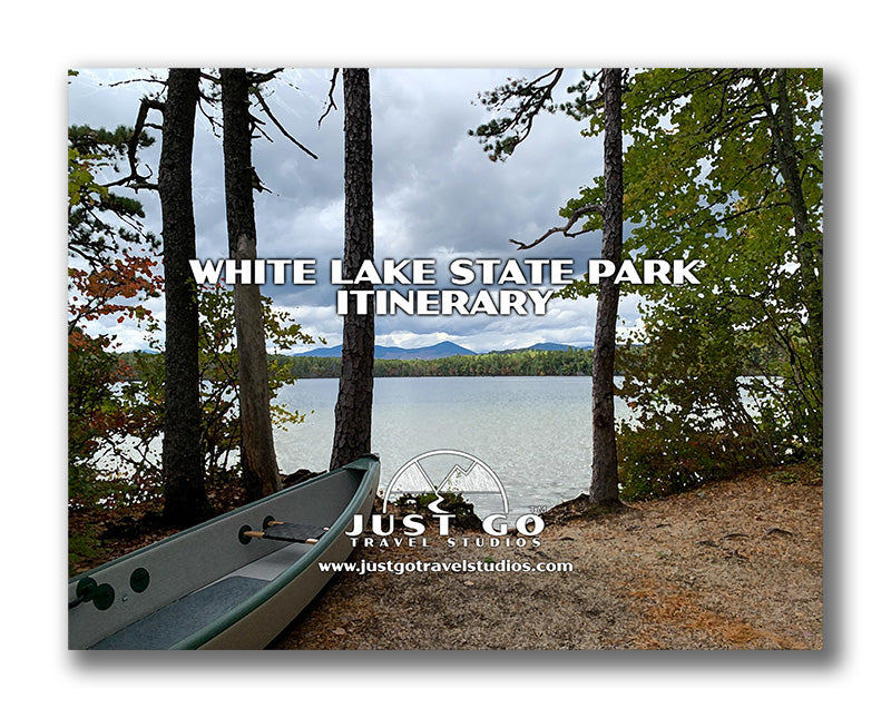 White Lake State Park Itinerary (Digital Download)