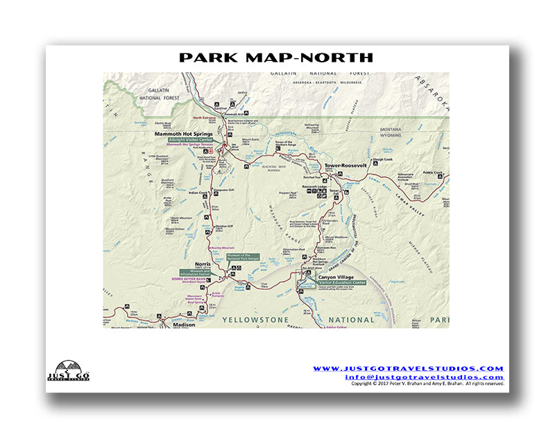 Yellowstone National Park Itinerary (Digital Download)