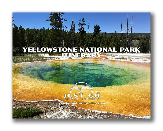 Yellowstone National Park Itinerary (Digital Download)
