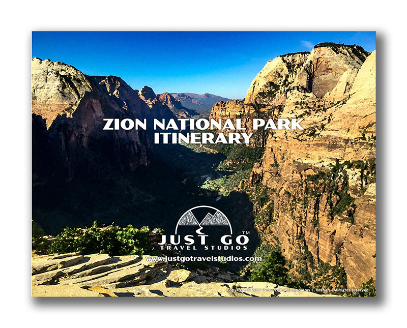 Zion National Park Itinerary (Digital Download)