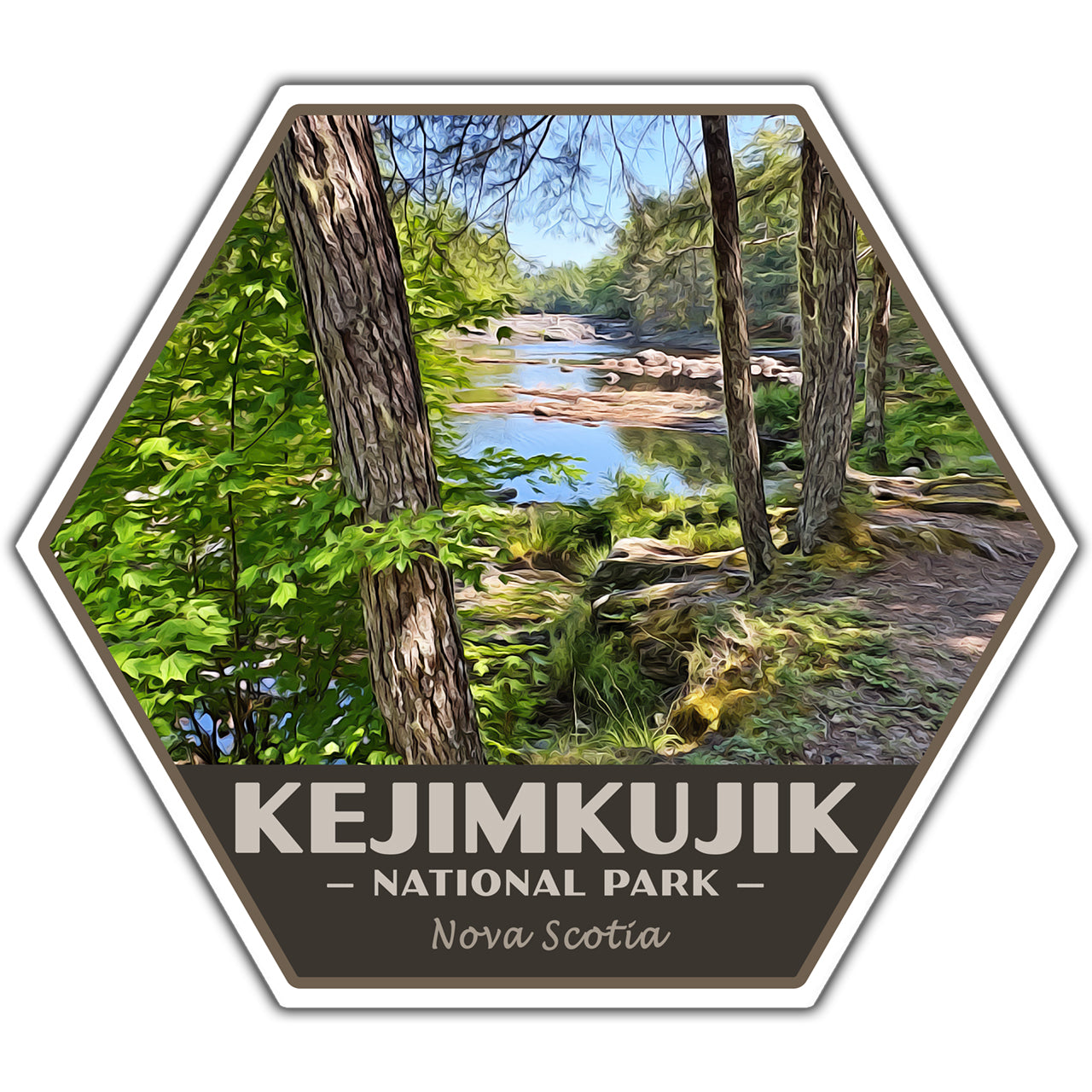 Kejimkujik National Park Sticker