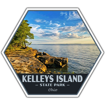 Kelleys Island state park sticker