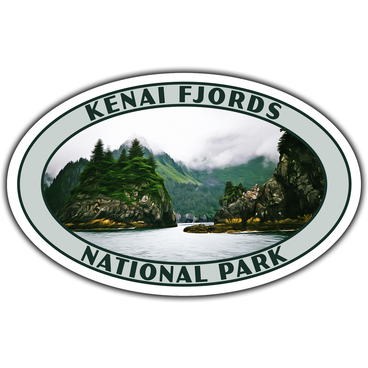 Kenai Fjords National Park sticker