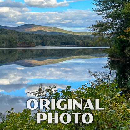 Kezar Lake Poster-WPA (Mount Kearsarge View) (New Hampshire State)