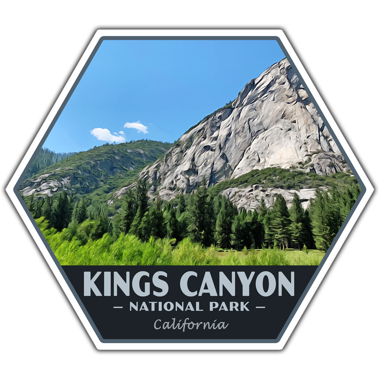 Kings Canyon National Park Sticker