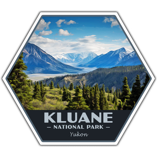 Kluane national park sticker