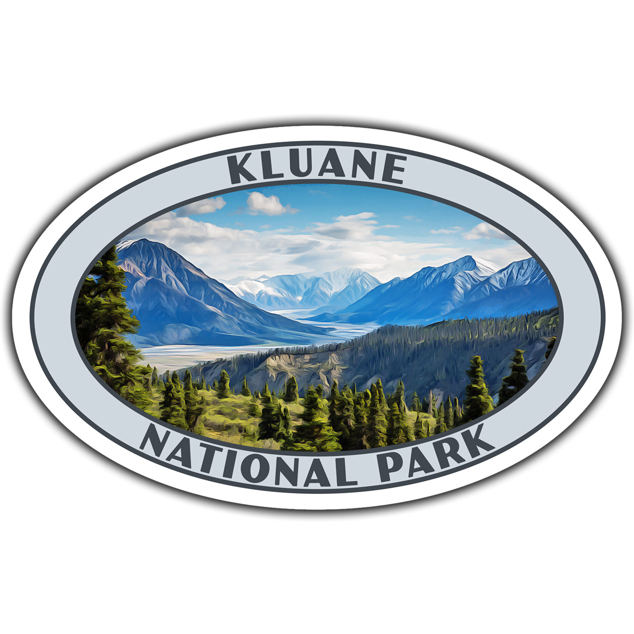 Kluane national park sticker