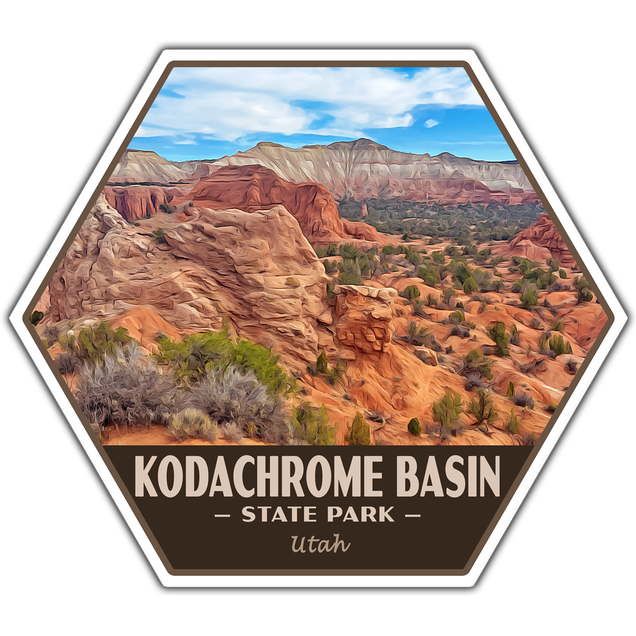 kodachrome basin state park sticker