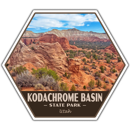 kodachrome basin state park sticker