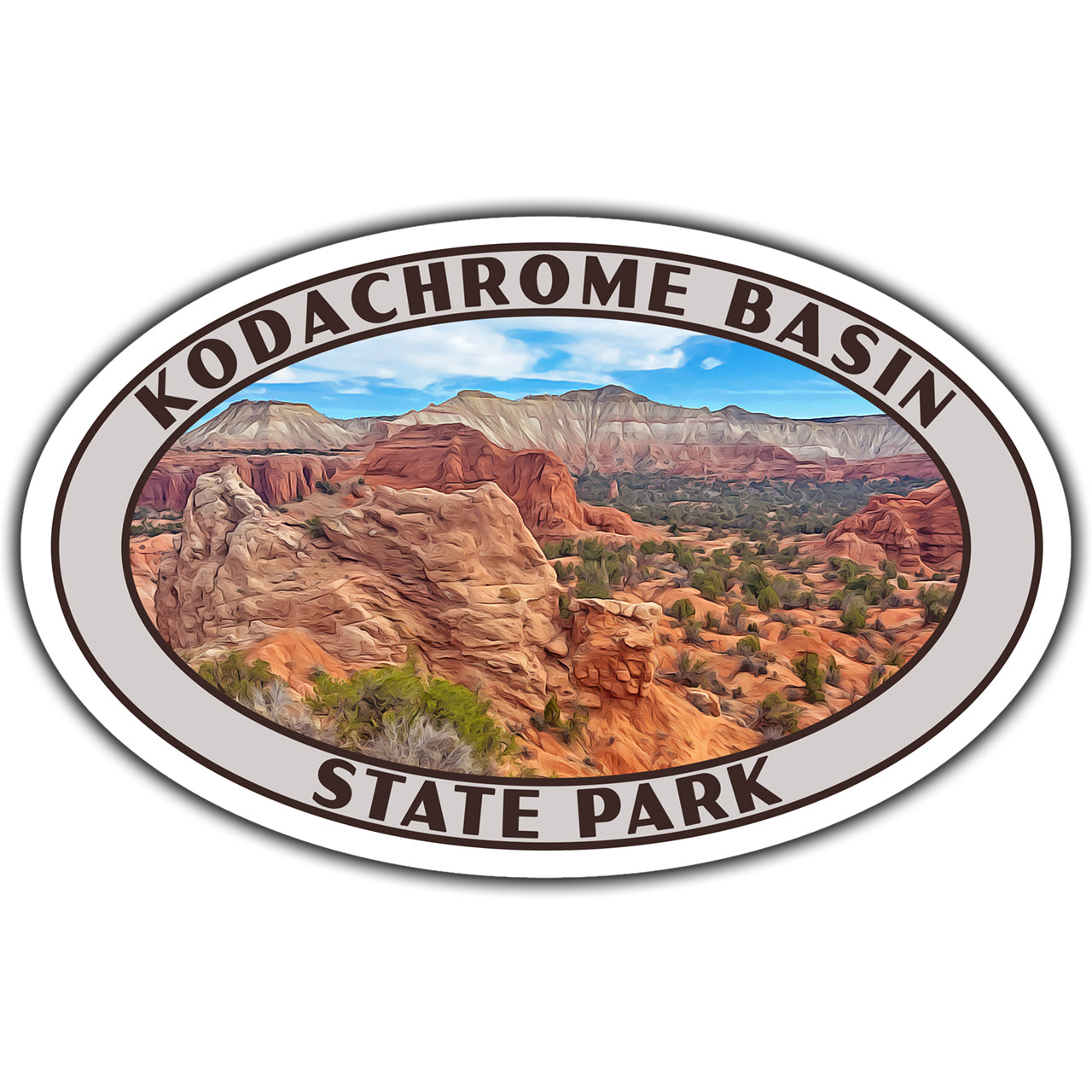 kodachrome basin state park sticker