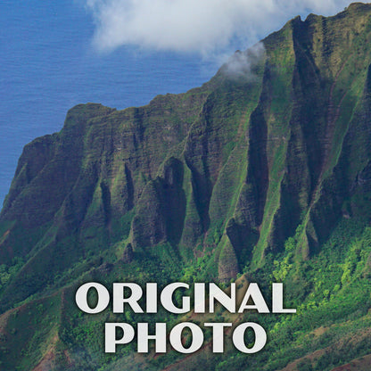 Kokee State Park Poster-WPA (Kalalau Valley)