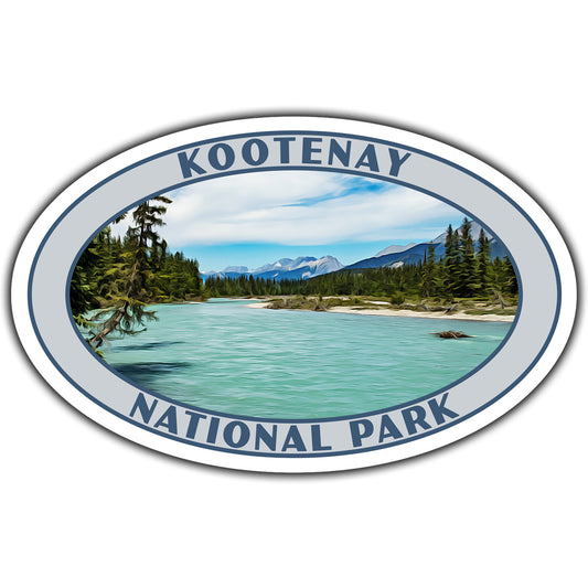 Kootenay national park sticker