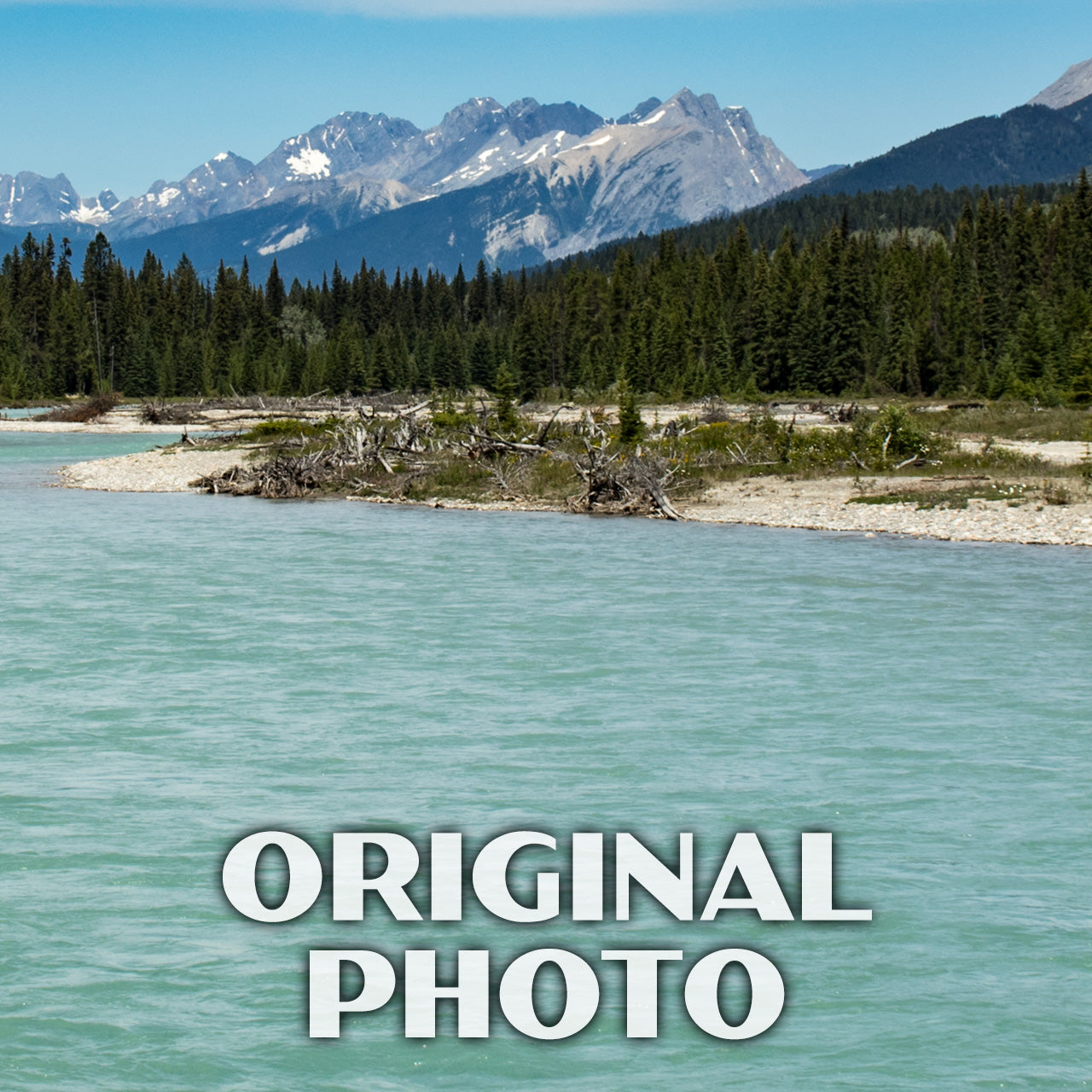 Kootenay National Park Poster-WPA (Kootenay River)