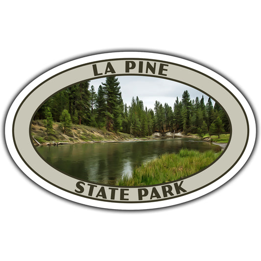 La Pine state park sticker