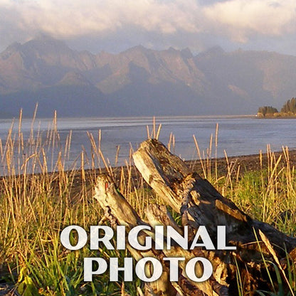Lake Clark National Park Poster-WPA (Chinitna Bay)