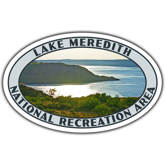 Lake Meredith national recreation area sticker