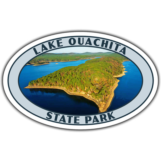 Lake Ouachita state park sticker