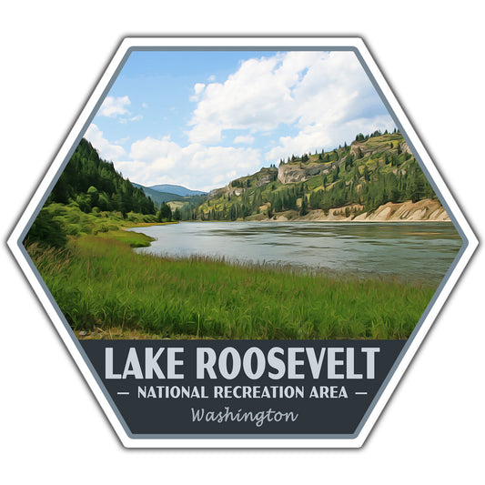 lake Roosevelt national recreation area sticker