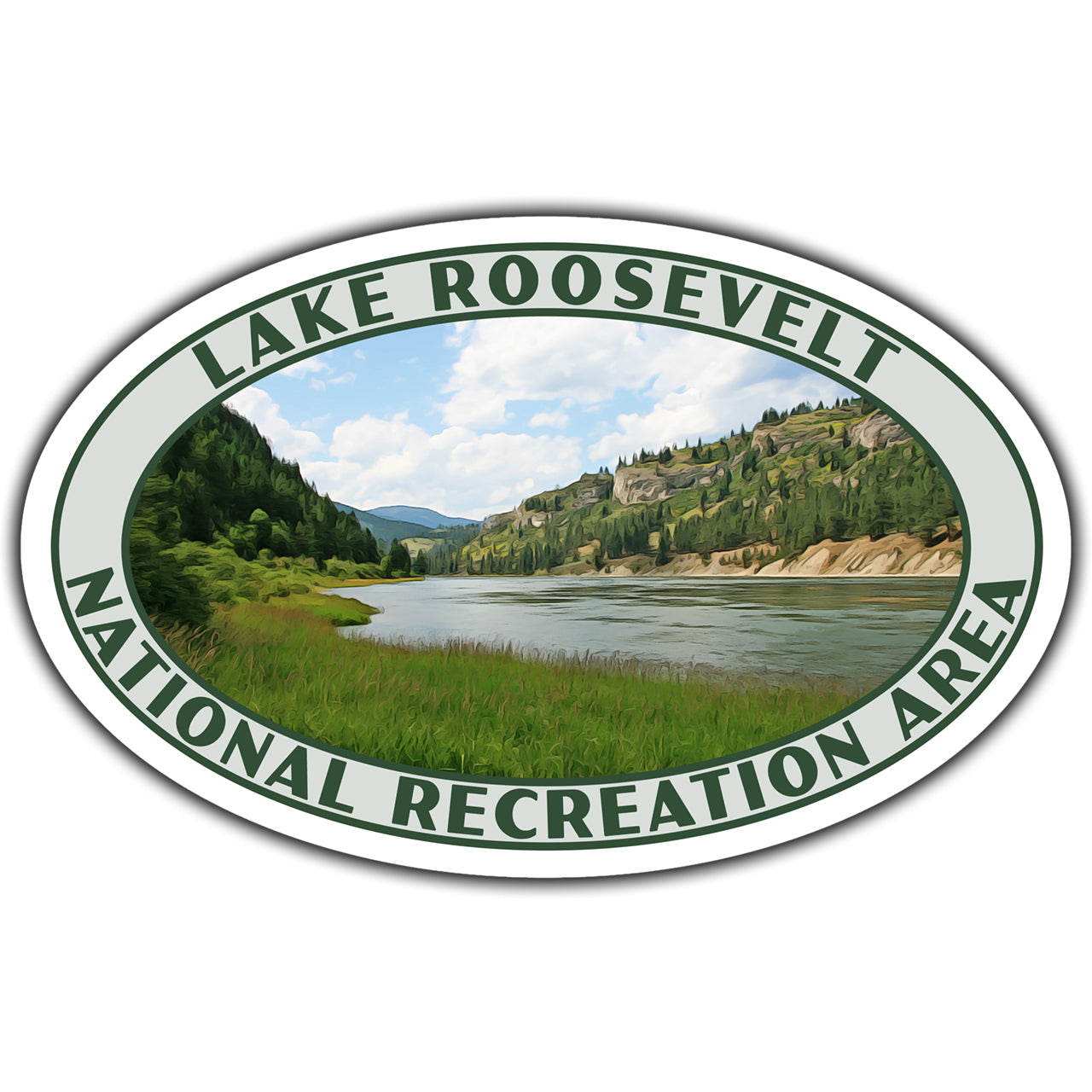 Lake Roosevelt National Recreation Area sticker