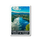 Lake Sammamish State Park Poster-WPA (Ovehead View)