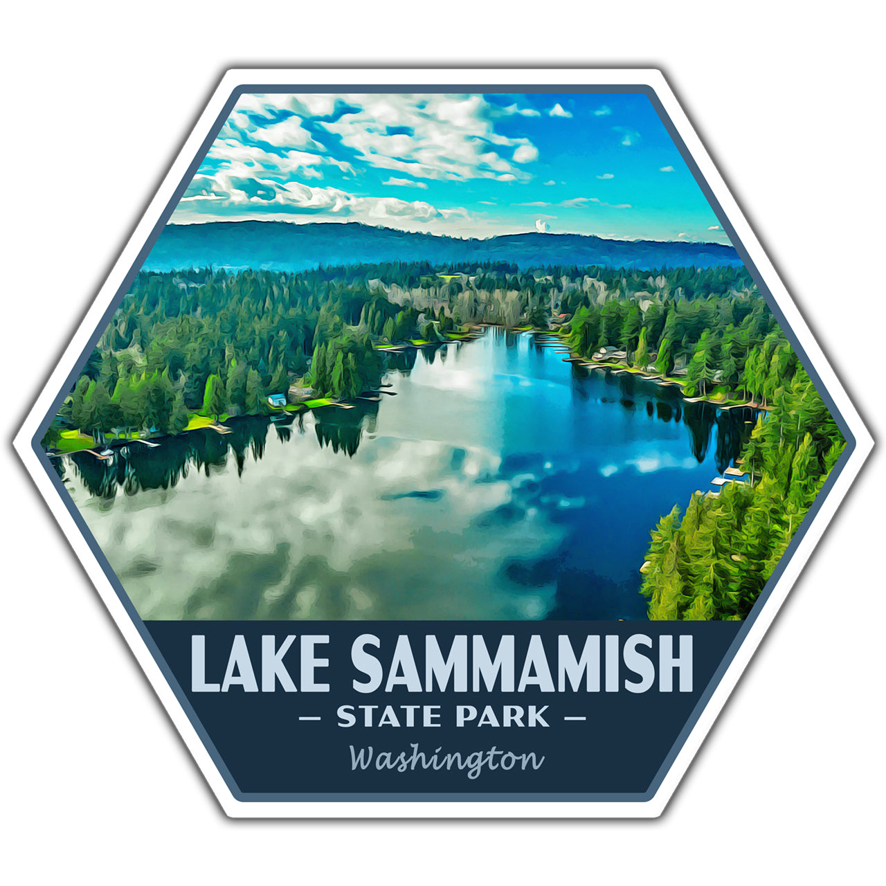 Lake Sammamish state park sticker