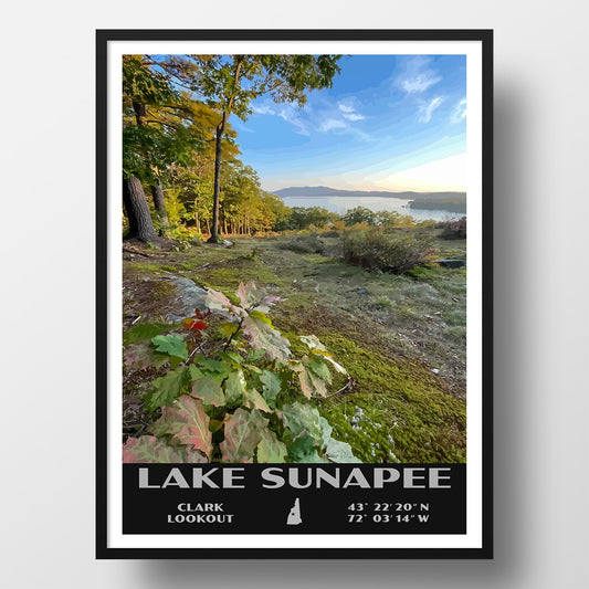Lake Sunapee Poster