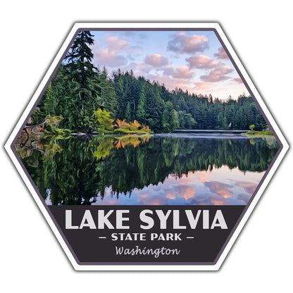 Lake Sylvia state park sticker