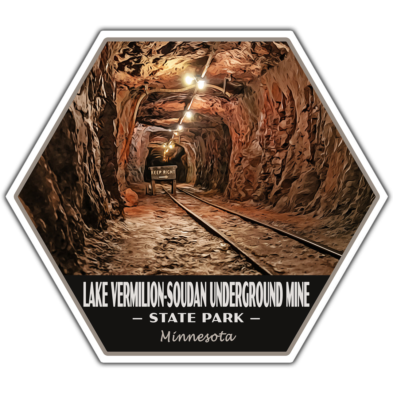 Lake Vermillion-Soudan Underground Mine state park sticker