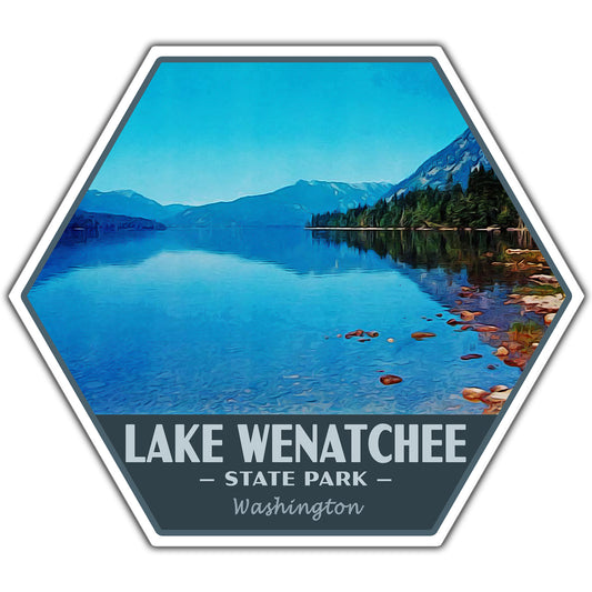 Lake Wenatchee state park sticker