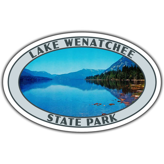 Lake Wenatchee state park sticker