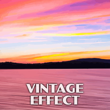 Lake Winnipesaukee Poster-WPA (Sunset) (New Hampshire State)