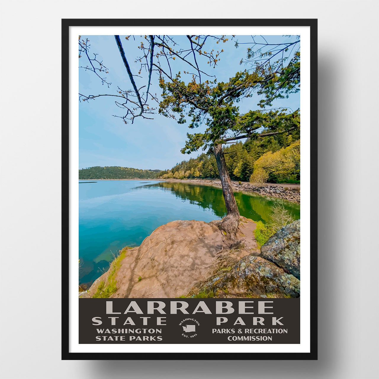 larrabee state park poster