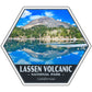 Lassen Volcanic national park sticker