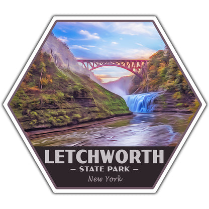 Letchworth state park sticker
