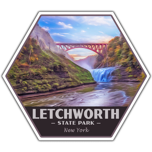 Letchworth state park sticker
