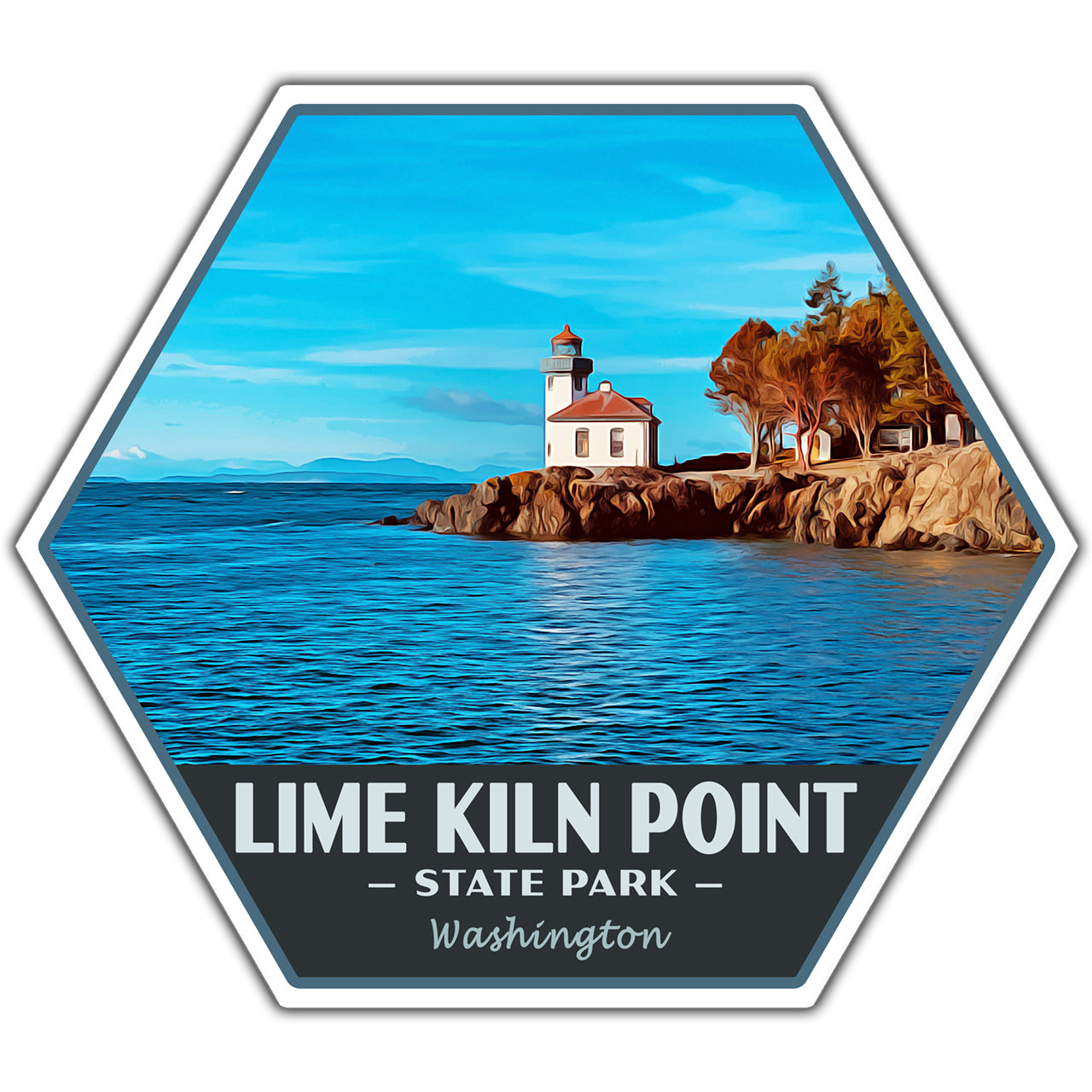 Lime Kiln Point state park sticker