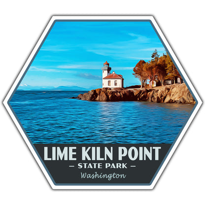 Lime Kiln Point state park sticker