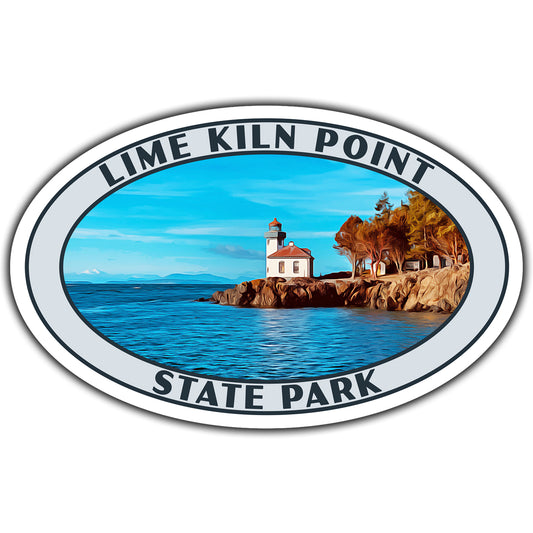 Lime Kiln Point state park sticker