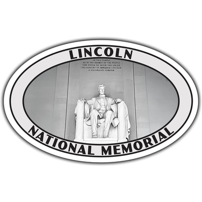 Lincoln National Memorial sticker