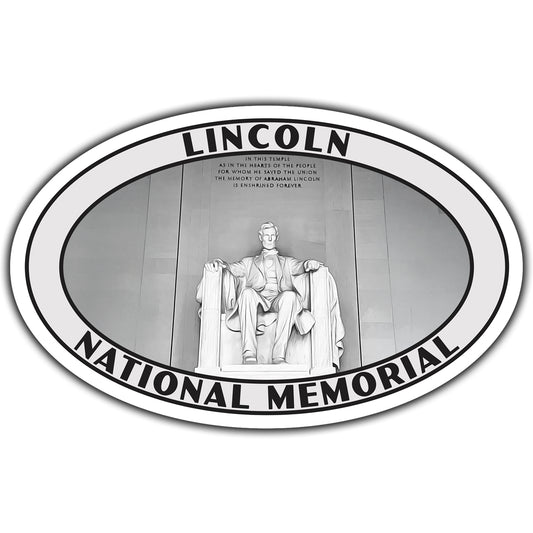 Lincoln National Memorial sticker