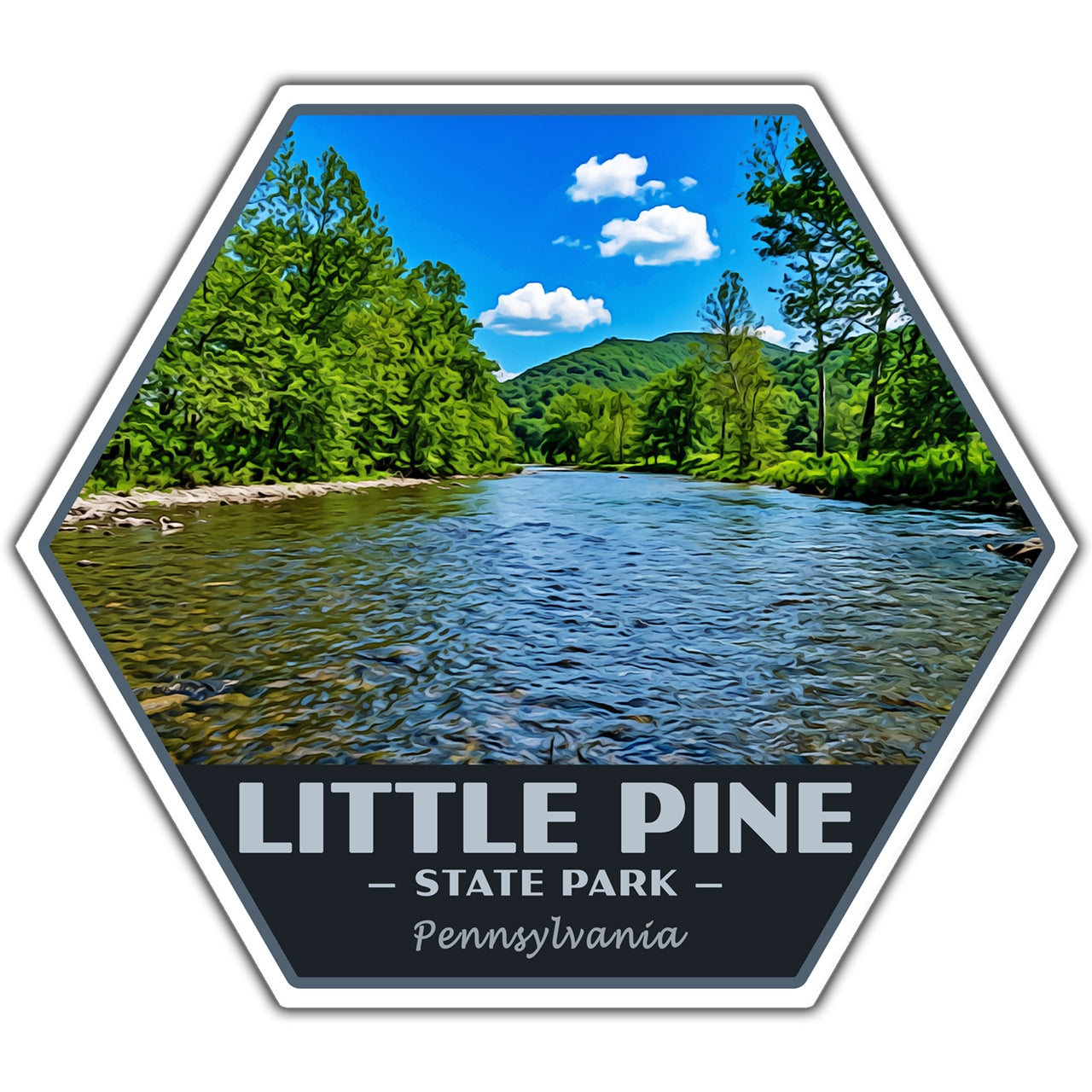 Little Pine state park sticker