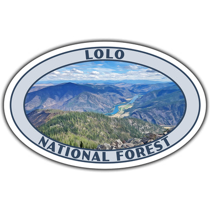 Lolo national forest sticker