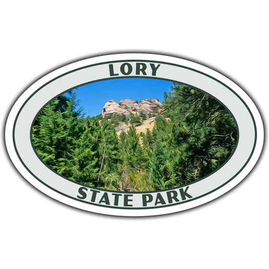 Lory state park sticker