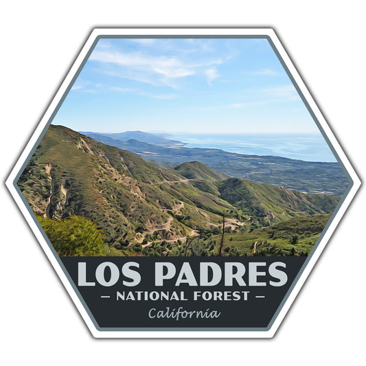 Los Padres national forest sticker